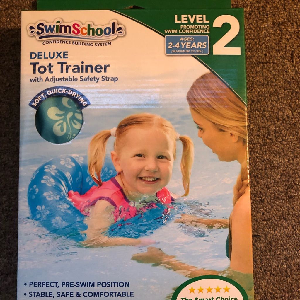 Pool Float With Adjustable Safety Strap
